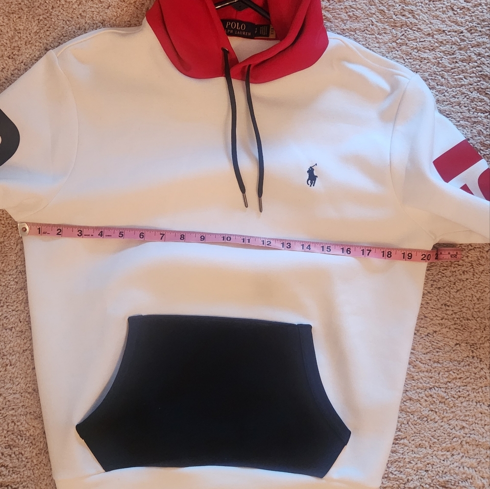 Ralph Laurent Polo Hoodie With Hood Size Small - Picture 5 of 8